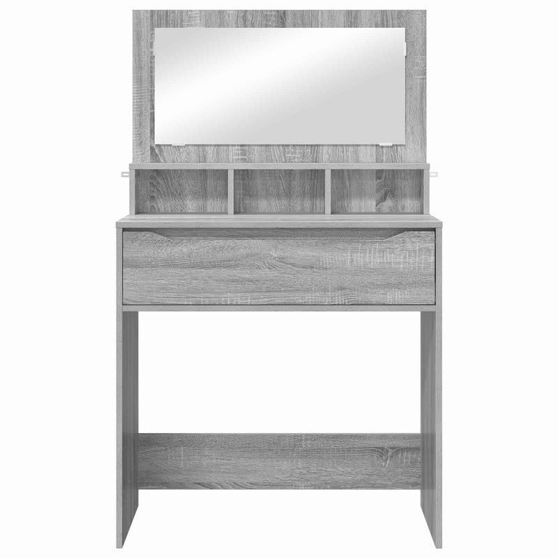 Tavoli da Trucco per Camera da Letto Grigio Sonoma