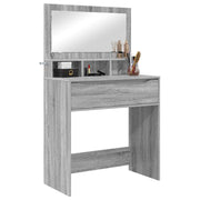 Tavoli da Trucco per Camera da Letto Grigio Sonoma