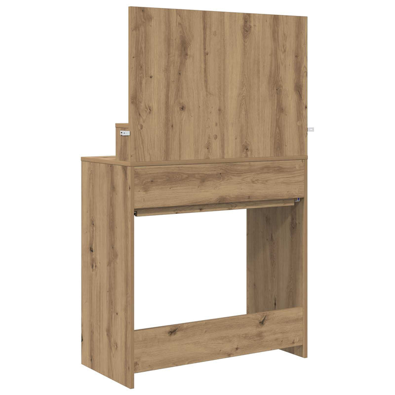 Tavoli da Trucco per Camera da Letto Rovere artigianale