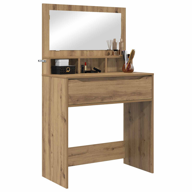 Tavoli da Trucco per Camera da Letto Rovere artigianale