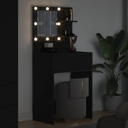 Tavoli da Trucco per Camera da Letto Nero 60 x 39,5 x 135 cm