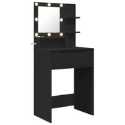 Tavoli da Trucco per Camera da Letto Nero 60 x 39,5 x 135 cm