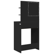 Tavoli da Trucco per Camera da Letto Nero 60 x 39,5 x 135 cm