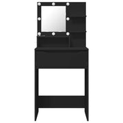 Tavoli da Trucco per Camera da Letto Nero 60 x 39,5 x 135 cm