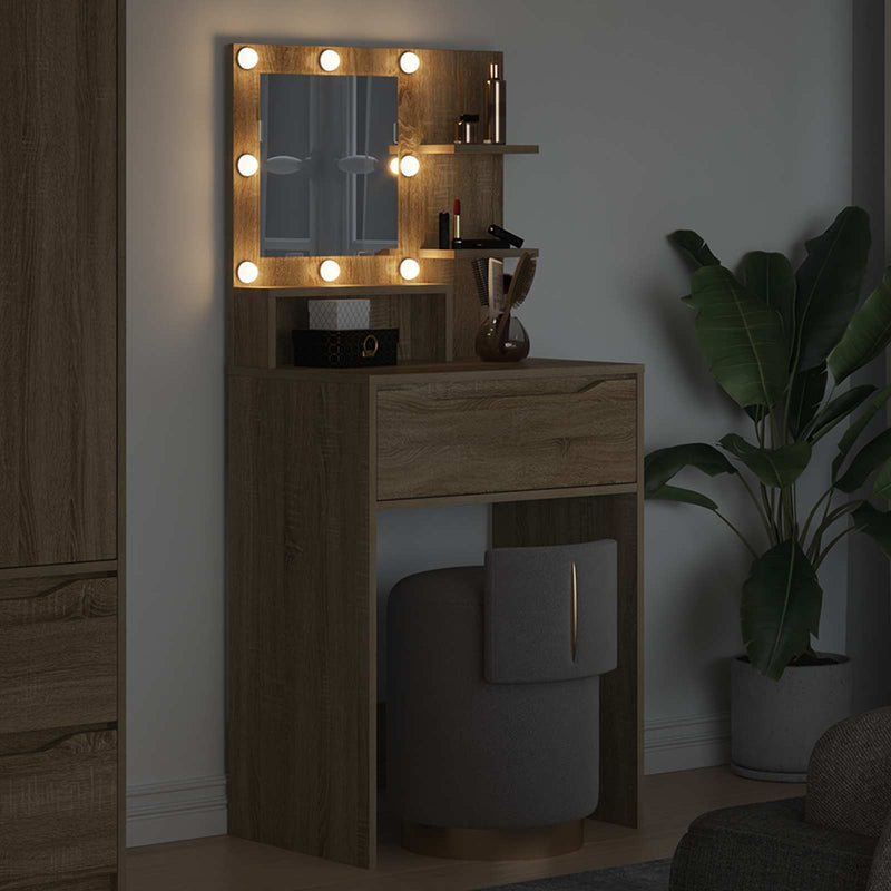 Tavoli da Trucco per Camera da Letto Rovere Sonoma