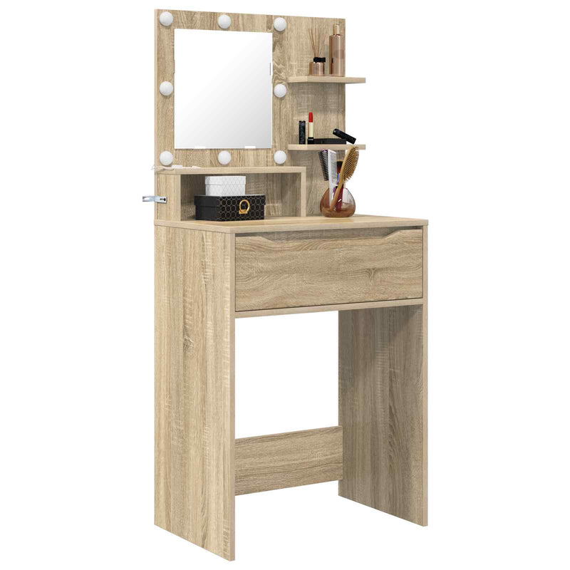 Tavoli da Trucco per Camera da Letto Rovere Sonoma