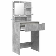 Tavoli da Trucco per Camera da Letto Grigio cemento