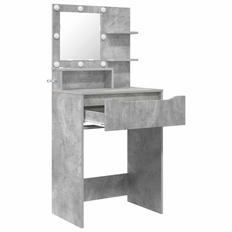 Tavoli da Trucco per Camera da Letto Grigio cemento