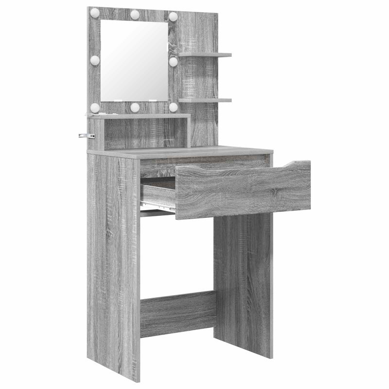 Tavoli da Trucco per Camera da Letto Sonoma grigio