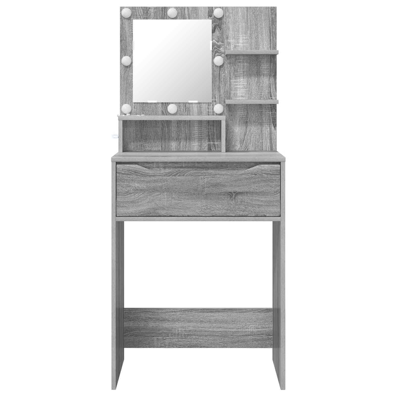 Tavoli da Trucco per Camera da Letto Sonoma grigio