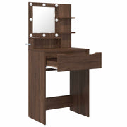 Tavoli da Trucco per Camera da Letto Rovere Marrone