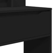 Tavoli da Trucco per Camera da Letto Nero 60 x 39,5 x 135 cm