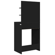 Tavoli da Trucco per Camera da Letto Nero 60 x 39,5 x 135 cm