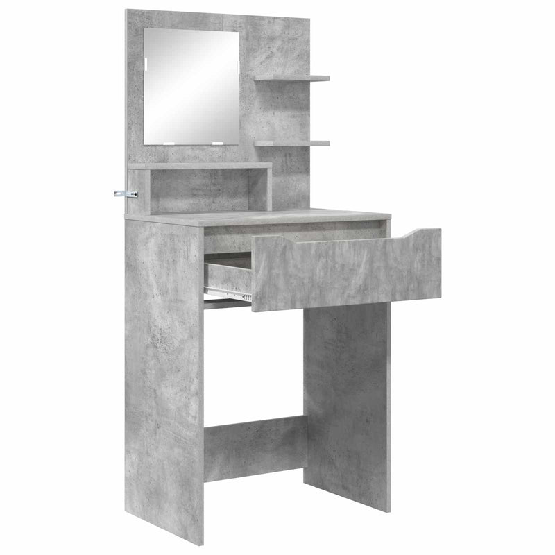 Tavoli da Trucco per Camera da Letto Grigio cemento