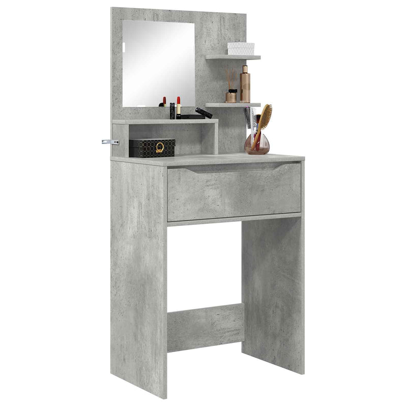 Tavoli da Trucco per Camera da Letto Grigio cemento