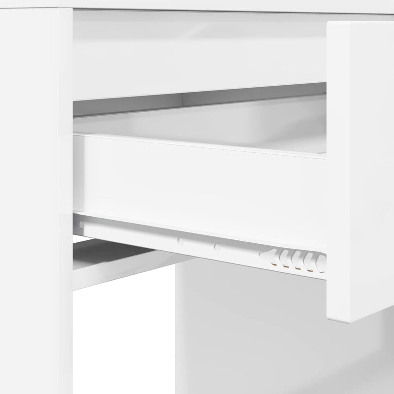 Tavoli da Trucco per Camera da Letto Bianco Lucido