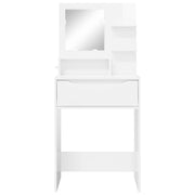 Tavoli da Trucco per Camera da Letto Bianco Lucido
