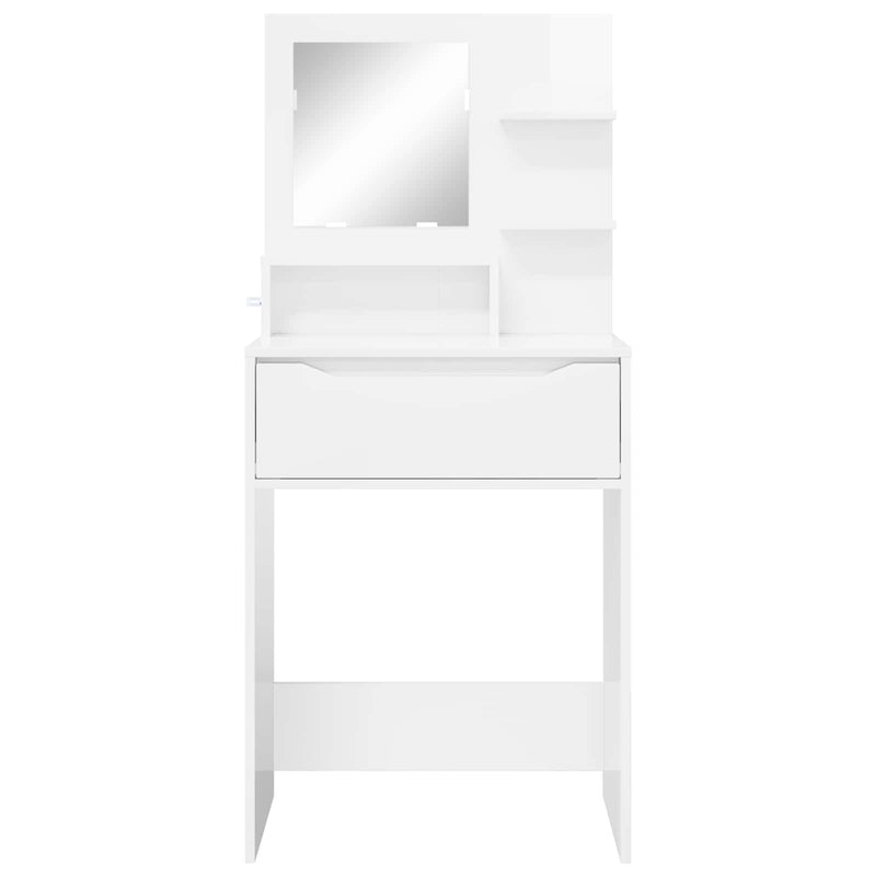 Tavoli da Trucco per Camera da Letto Bianco Lucido