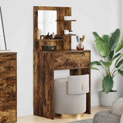Tavoli da Trucco per Camera da Letto Rovere Fumo