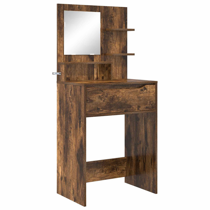 Tavoli da Trucco per Camera da Letto Rovere Fumo