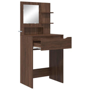 Tavoli da Trucco per Camera da Letto Rovere Marrone