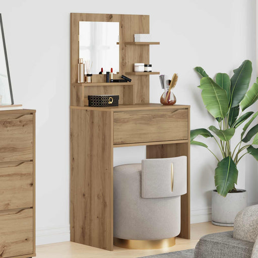 Tavoli da Trucco per Camera da Letto Rovere Artigianale