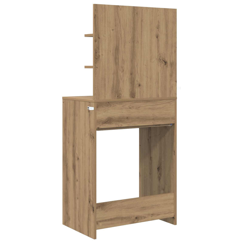 Tavoli da Trucco per Camera da Letto Rovere Artigianale