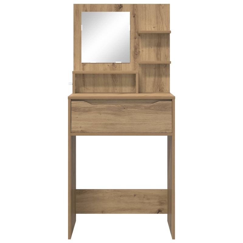 Tavoli da Trucco per Camera da Letto Rovere Artigianale
