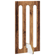 Recinto pieghevole per animali 2 pz Legno di quercia