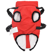 Cappotto per Cani Rosso L24 Pile e Poliestere