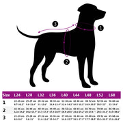 Cappotto per Cani Rosso L24 Pile e Poliestere