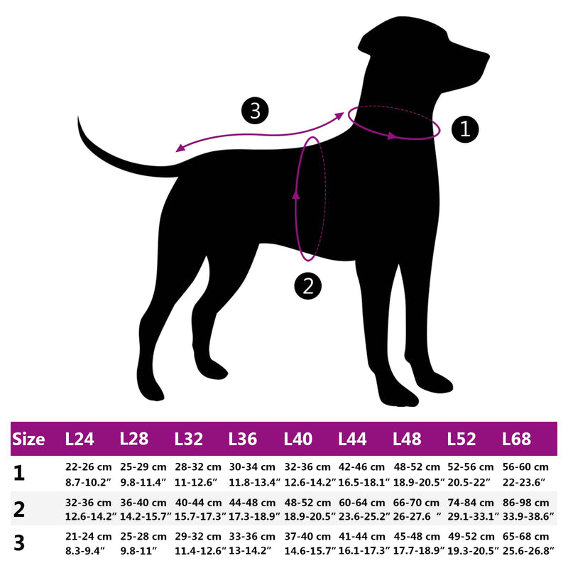 Cappotto per Cani Rosso L36 Pile e Poliestere