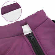Cappotto per Cani Viola L40 Pile e Poliestere