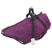Cappotto per Cani Viola L68 Pile e Poliestere