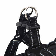 Cappotto per Cani Nero L24 Pile e Poliestere