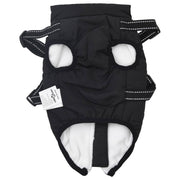 Cappotto per Cani Nero L24 Pile e Poliestere