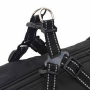 Cappotto per Cani Nero L52 Pile e Poliestere