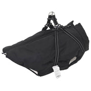 Cappotto per Cani Nero L52 Pile e Poliestere