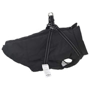 Cappotto per Cani Nero L52 Pile e Poliestere
