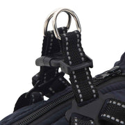 Cappotto per Cani Blu navy L40 Pile e Poliestere