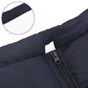 Cappotto per Cani Blu navy L44 Pile e Poliestere