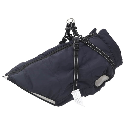 Cappotto per Cani Blu navy L68 Pile e Poliestere