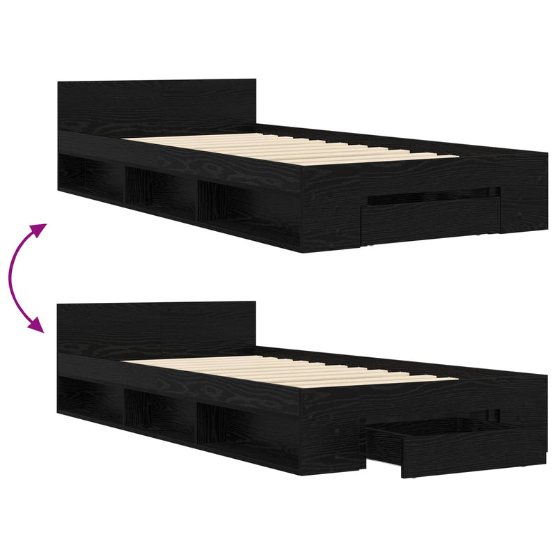 Telaio Del Letto Con Storage
