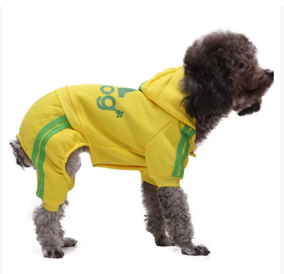 Abbigliamento caldo e casual per cani