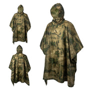 MENFLY ATFG Moss Camouflage giacca antipioggia impermeabile tattica per la caccia - immagine 6