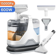 Pulitore per punti 750W 11/15KPa tappeti portatile tenda del divano Aspirazione spray - 600W 15Kpa - immagine 3