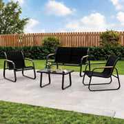 Set da giardino composto 4 elementi ideale per creare un angolo relax all’aperto - immagine 2
