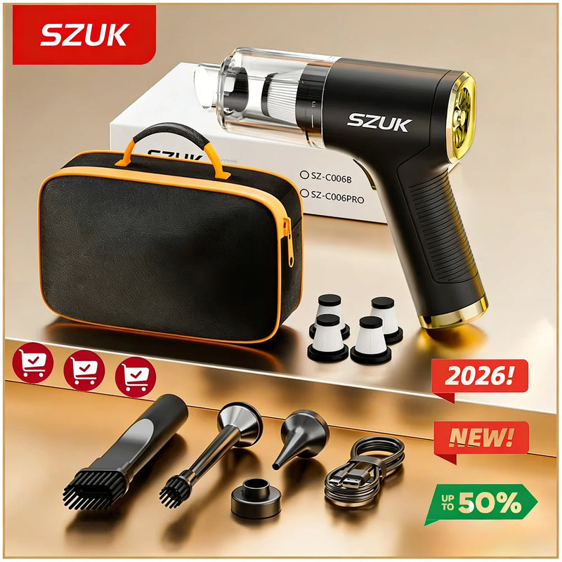 SZUK Mini Aspirapolvere 780000PA Potente Senza Fili