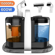 Pulitore per punti 750W 11/15KPa tappeti portatile tenda del divano Aspirazione spray - immagine 12