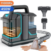 Pulitore per punti 750W 11/15KPa tappeti portatile tenda del divano Aspirazione spray - immagine 18